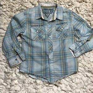 Boys Guess Button Down Shirt
